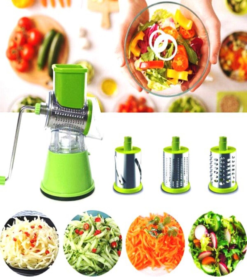 3 in 1 Vegetable Cutter Machine for Potato Onion Carrot - manual vegetable cutter 6 in 1 - potato slicer