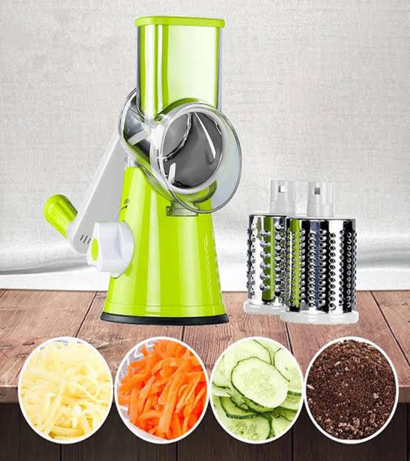 3 in 1 Vegetable Cutter Machine for Potato Onion Carrot - manual vegetable cutter 6 in 1 - potato slicer - Food Graters Chopper Shredders